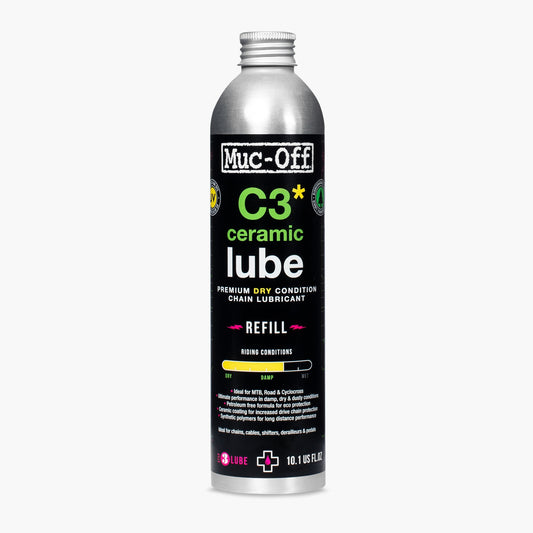 Muc-Off C3 Ceramic Dry Lube Refill Bottle 300ml